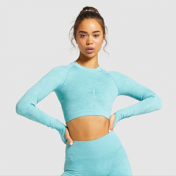 Gymshark Tops - gymshark long sleeve top